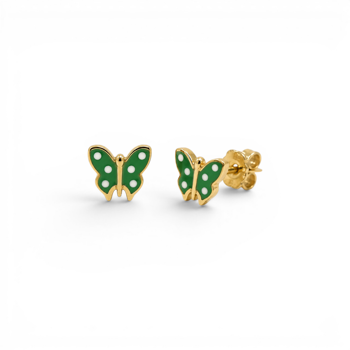 Cercei Fluture din Aur de 14K