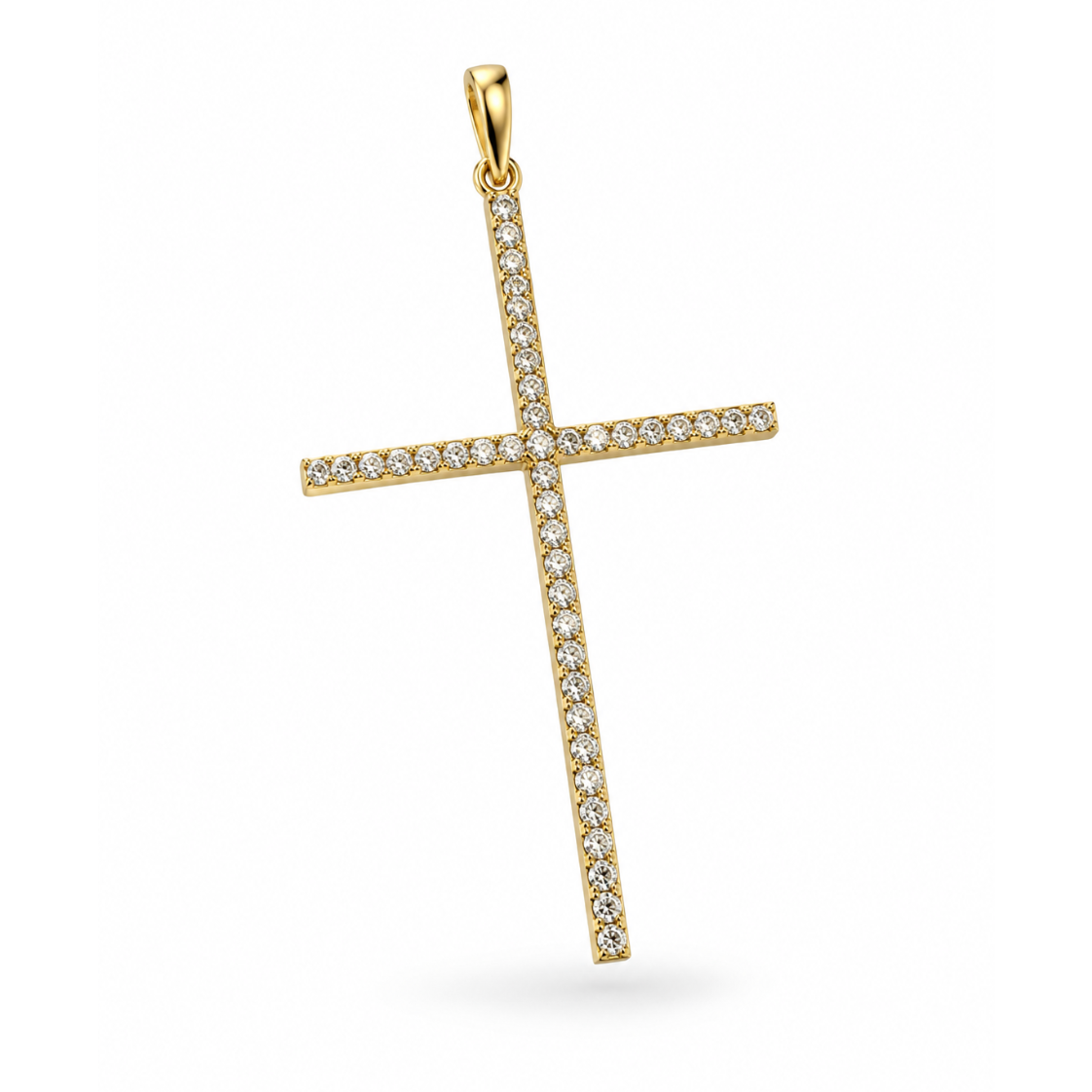 Cruce „Aurora” din aur galben de 14K