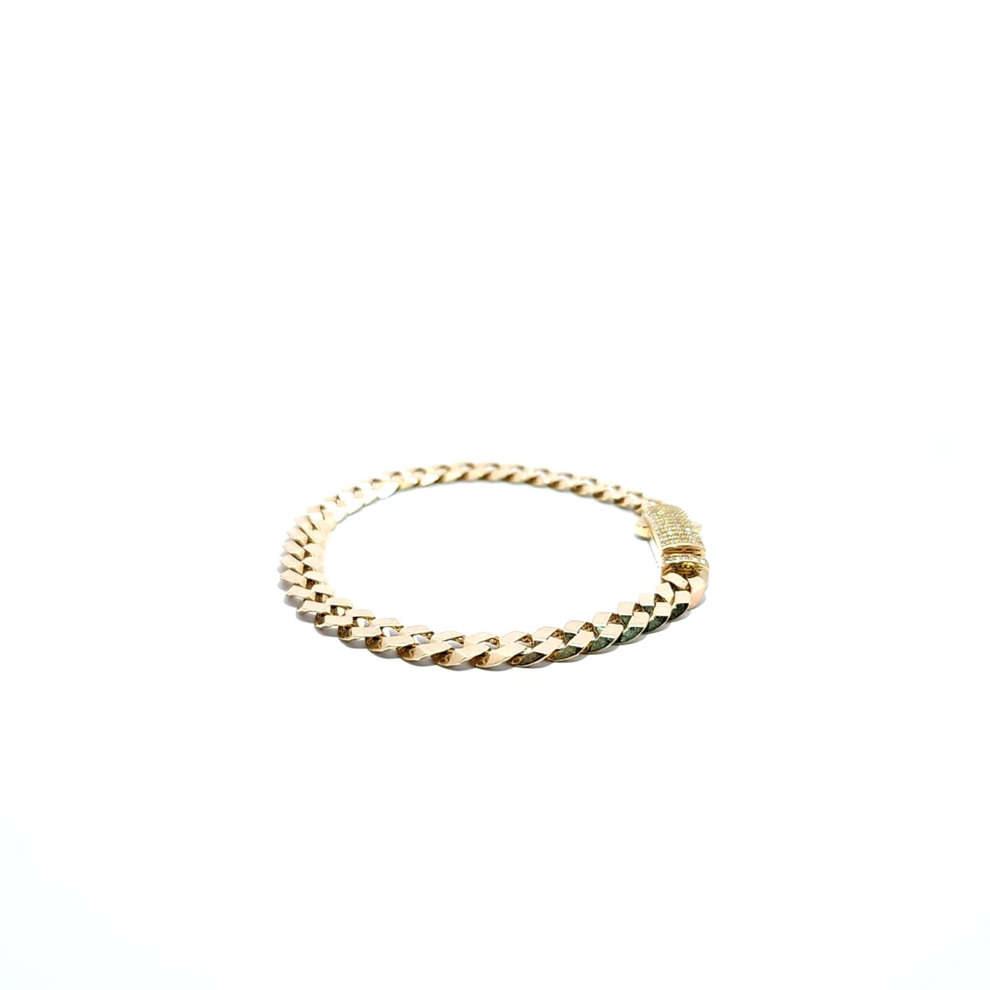 Cuban gold bracelet