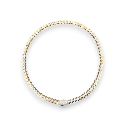 Lanț cubanez cu zirconiu