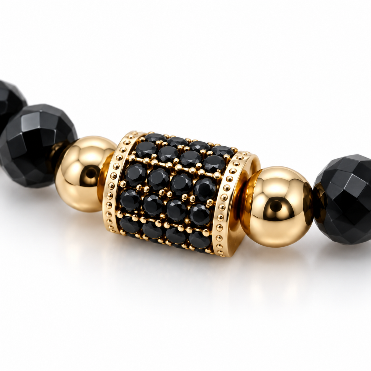 Brățară „Vento Nero” cu aur galben de 14K