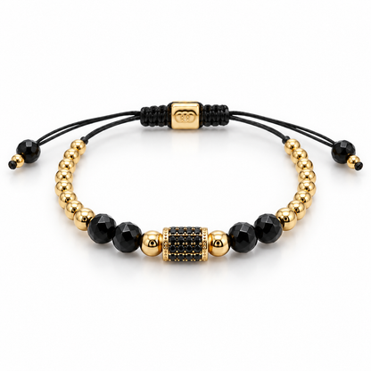 Brățară „Vento Nero” cu aur galben de 14K