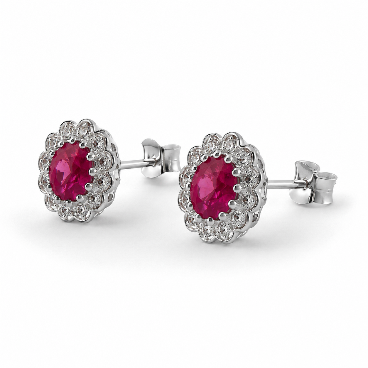 ''Rosso di Milano'' earrings