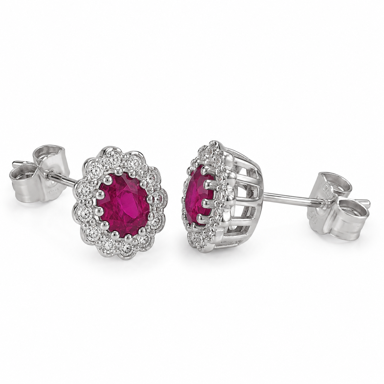 ''Rosso di Milano'' earrings