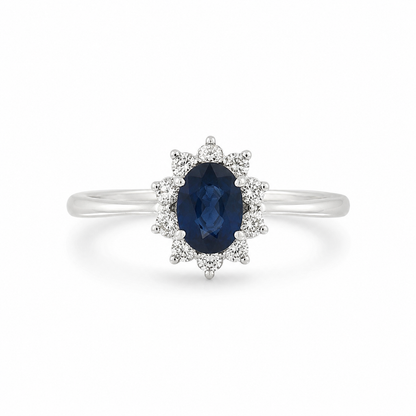 '' Notte di zaffiro'' ring