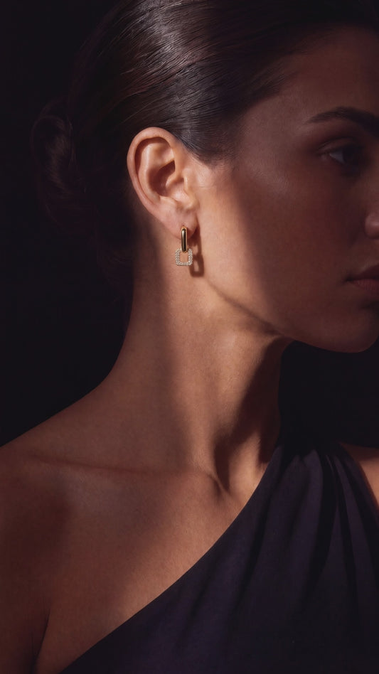 ''Serata Ritratto'' Earrings