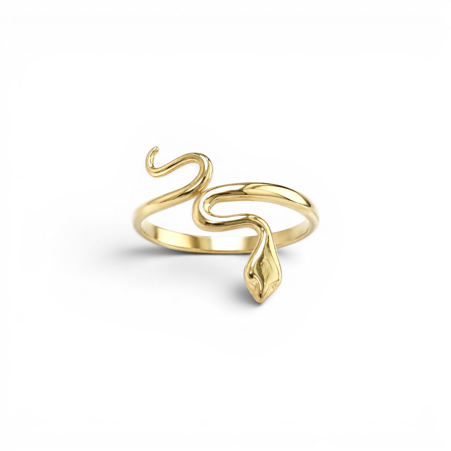 14k Snake ring