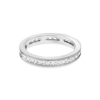 Verighetă ICON din aur cu cubic zirconia alb
